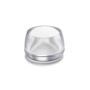 SOTTOSEDIA A GOCCIA TRASPARENTE D 18 MM CF 8 PZ