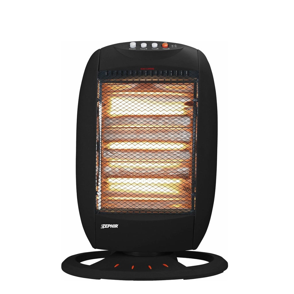 Stufa Alogena Oscillante Zephir HZP302 1200W a 3 Elementi