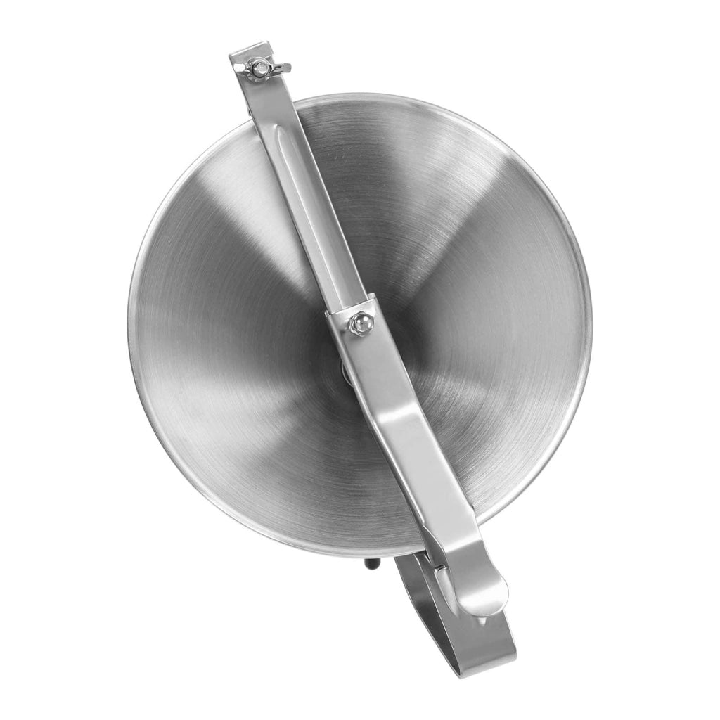 Imbuto a pistone in acciaio inox da 1,8 litri con 3 ugelli modello professionale 14_0004629