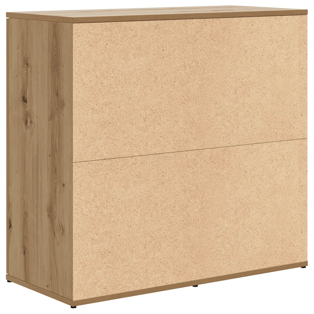 Credenza Rovere Artigianale 80x36x75 cm in Truciolato
