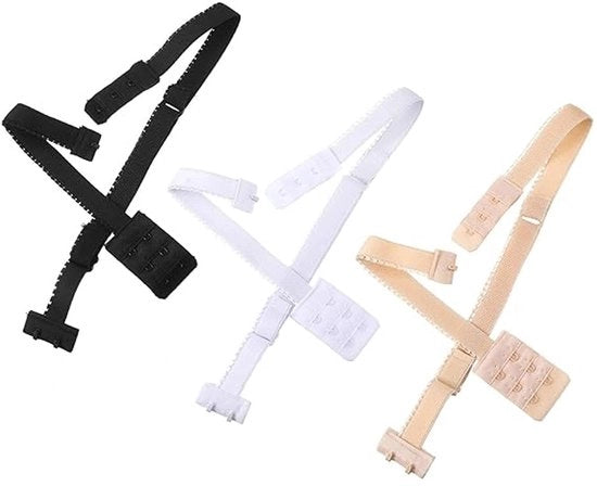 Converteur di Reggiseno - 3 pezzi - Adattabile senza cuciture - Comfortevole forma - Cotone - Ideale per matrimoni/feste