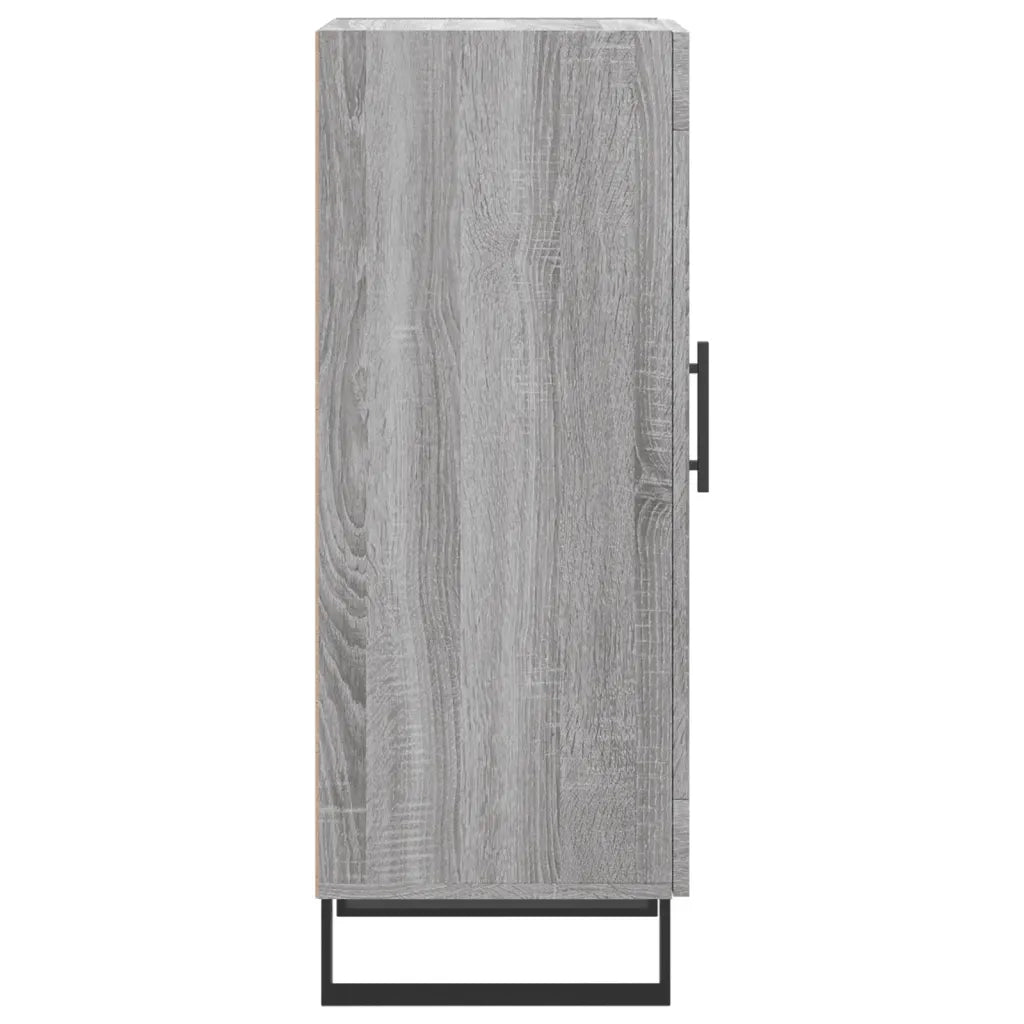 Credenza | Madia | Buffet da pranzo | Armadio da pranzo Grigio Sonoma 34,5x34x90 cm in Legno Multistrato
