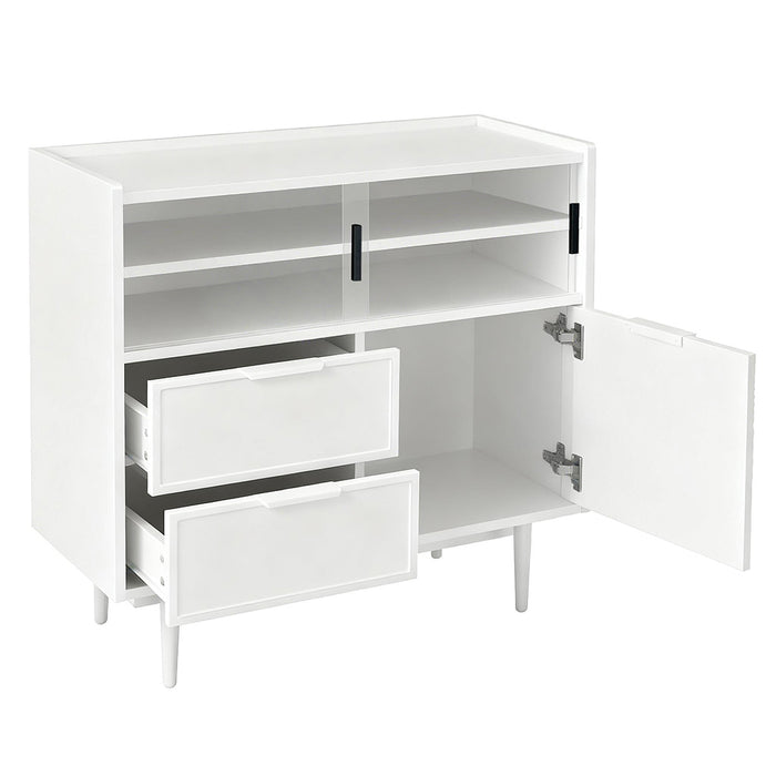 Armoire de bagno con illuminazione - Xylo - 80 cm