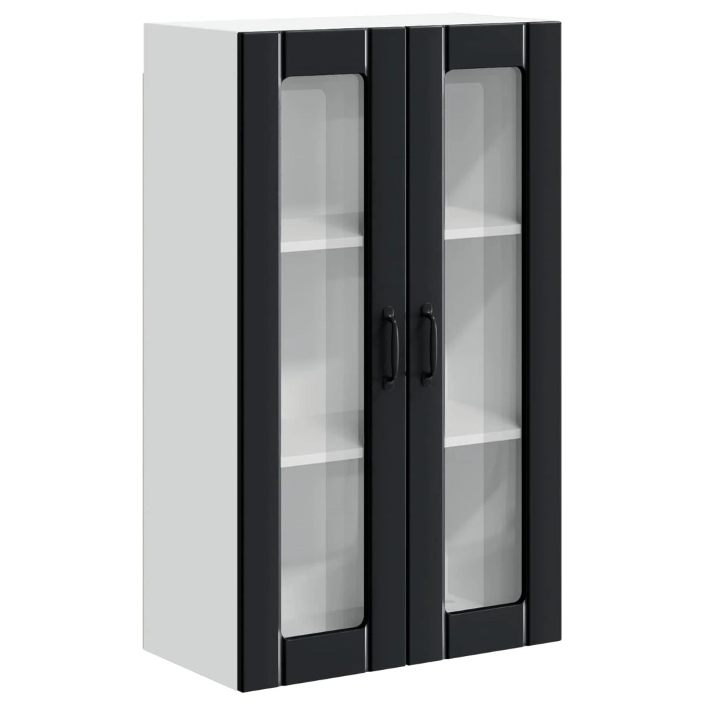 Pensile cucina Lucca Nero 60 x 31 x 100 cm Legno ingegnerizzato 885176