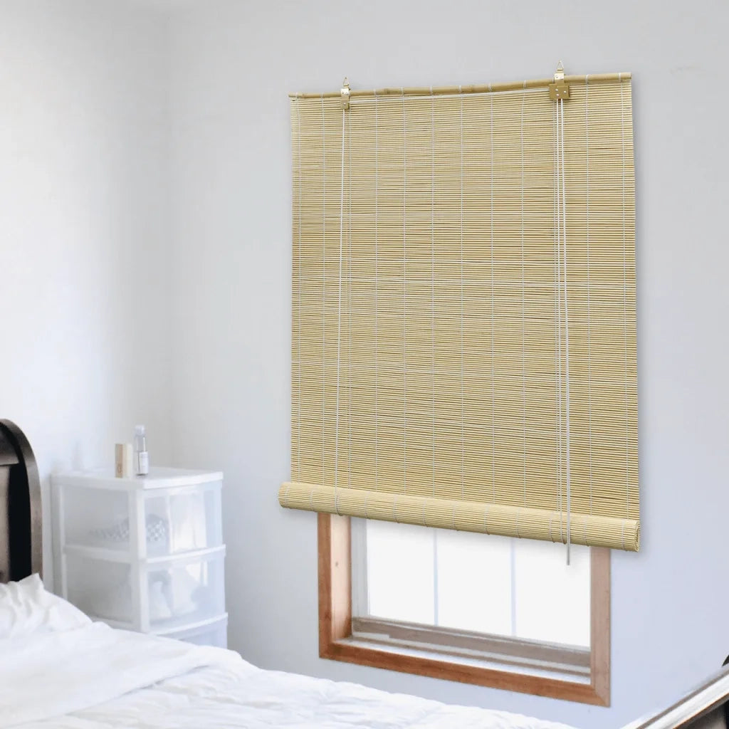 Tenda Avvolgibile in Bambù 100x220 cm Naturale 245818