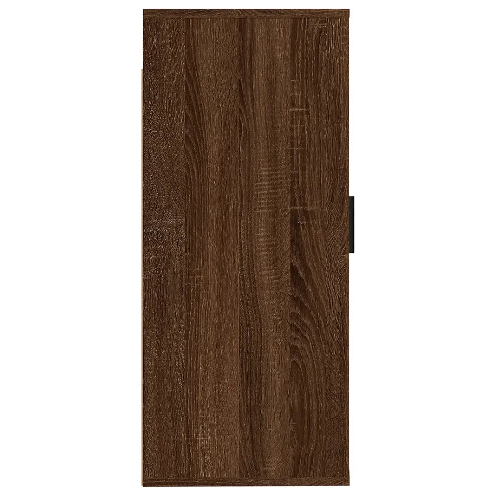 Mobile Porta TV a Parete Rovere Marrone 40x34,5x80 cm cod mxl 23162