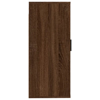 Mobile Porta TV a Parete Rovere Marrone 40x34,5x80 cm cod mxl 23162