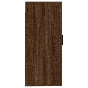 Mobile Porta TV a Parete Rovere Marrone 40x34,5x80 cm cod mxl 23162