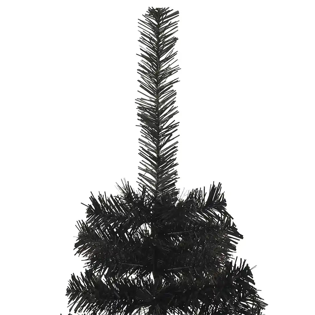 Albero di Natale | Decorazioni natalizie con 300 LED con supporto Nero 180 cm PVC