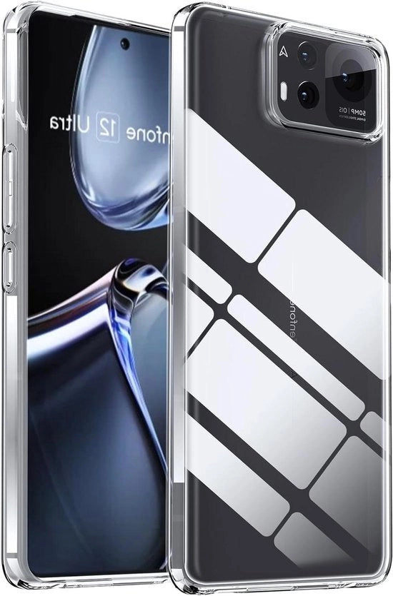 Custodia per smartphone - Copertura trasparente morbida in silicone - Prodotto personalizzato per Zenfone 12 Ultra