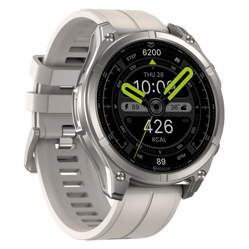 Smartwatch Orologio Intelligente 5ATM IP69K con monitoraggio della frequenza cardiaca; SpO2; sonno e attività sportiva - grigio