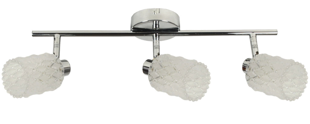 Plafoniera Candellux TRANS 3xG9 cromata vetro 51cm