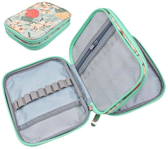 Etui per ago portatile - Borsa di stoccaggio - Accessori custodia - Leggero - Tela 600D Oxford - Grande capacità