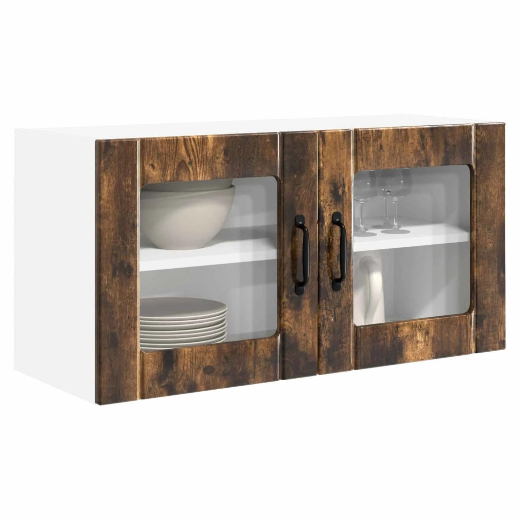 Pannello lavastoviglie con porta Rovere fumé 80 x 31 x 40 cm 885300