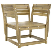Sedia da Giardino in Legno di Pino Impregnato CFW3554653