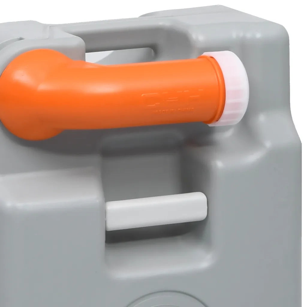 Serbatoio d'Acqua con Ruote per Campeggio 25 L Grigio CFW3384798