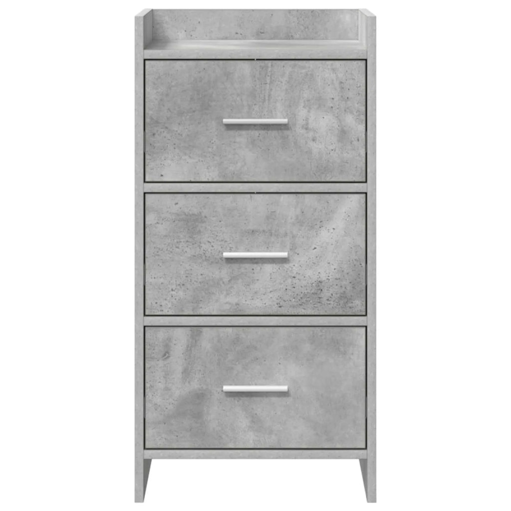 Credenza Grigio Cemento 40 x 36 x 80 cm Legno ingegnerizzato 8011062