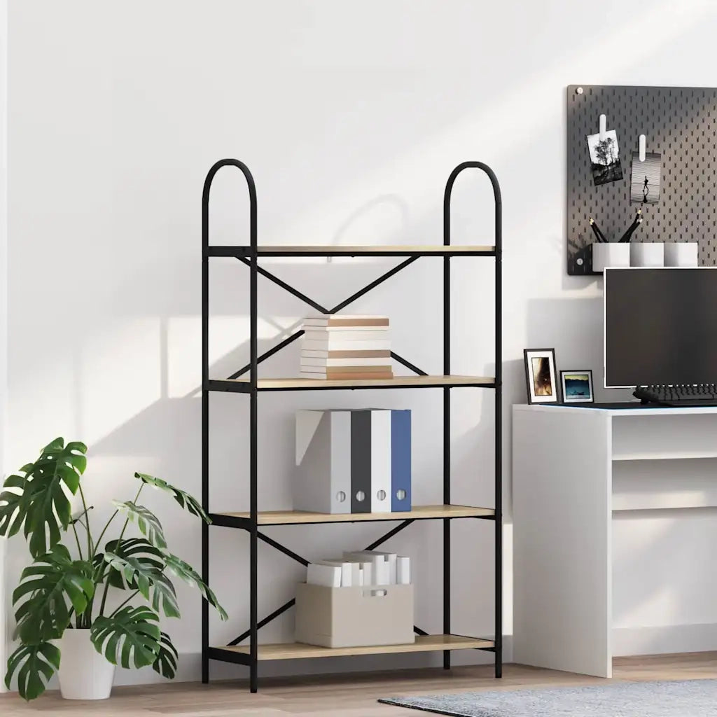 Libreria Rovere Sonoma 80 x 30 x 146 cm Legno multistrato