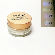 Trade Shop - Ombretto In Crema Azzurro 01 Highlighter Cream Stay 24 Ore Glitter Make Up -