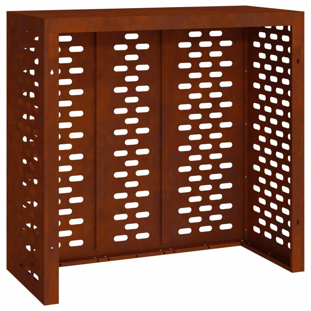 Copertura per condizionatore d'aria Ruggine 110 x 50 x 105 cm 865917