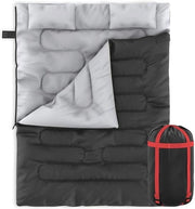 Sacco da Campeggio Queen Size Trasformabile in 2 Singoli - Ideale per Campeggio e Escursioni