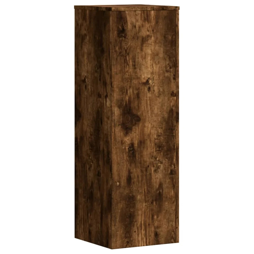 Portavasi mobiletto per fiori 33 x 33 x 100 cm legno ingegnerizzato marrone 02_0045141