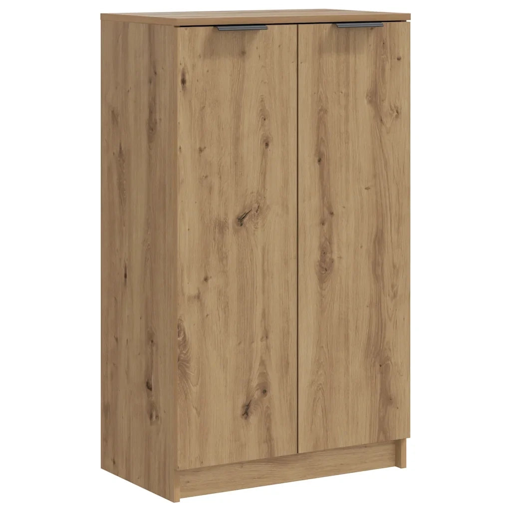 Scarpiera con vani organizzati 59 x 35 x 100 cm legno di rovere ingegnerizzato realizzata artigianalmente 02_0050995