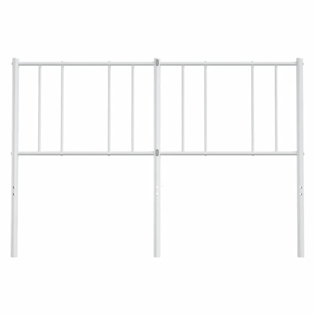 Testiera in Metallo Bianco 160 cm