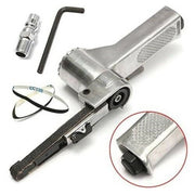 Trade Shop - Mini Levigatrice A Nastro 10x330mm Pneumatica Ad Aria Compressa 16000 Rpm At-480 -