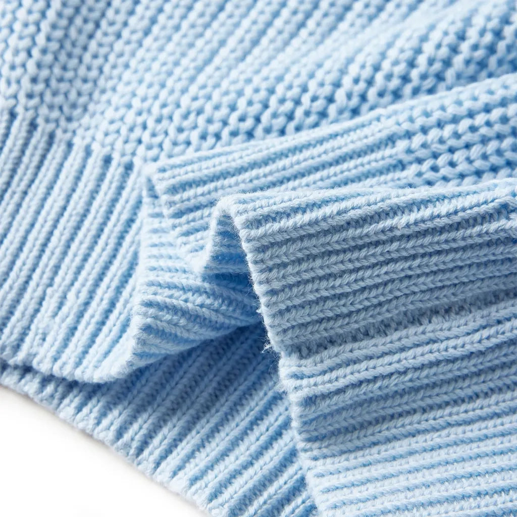 Maglione per Bambini Lavorato a Maglia Blu 104 14698