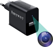 32 GB 1080 p Mini-camera con visione notturna infrarossa/detettore di movimento ricaricabile