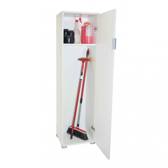 Portascope 40x33x151 h cm in Truciolare bilaminato Bianco