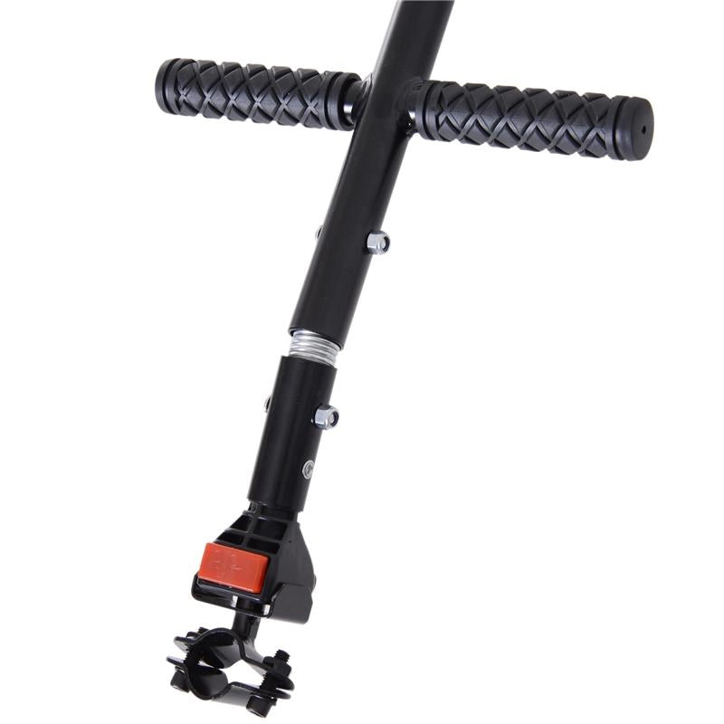 CARRELLO RIMORCHIO PER BICICLETTA NERO 156X72X82CM
