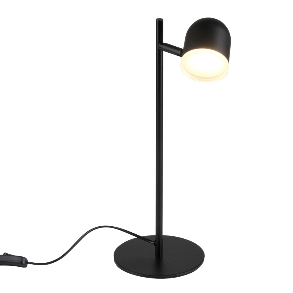 Lampada da scrivania LED nera 3000K RAWI Polux 318435