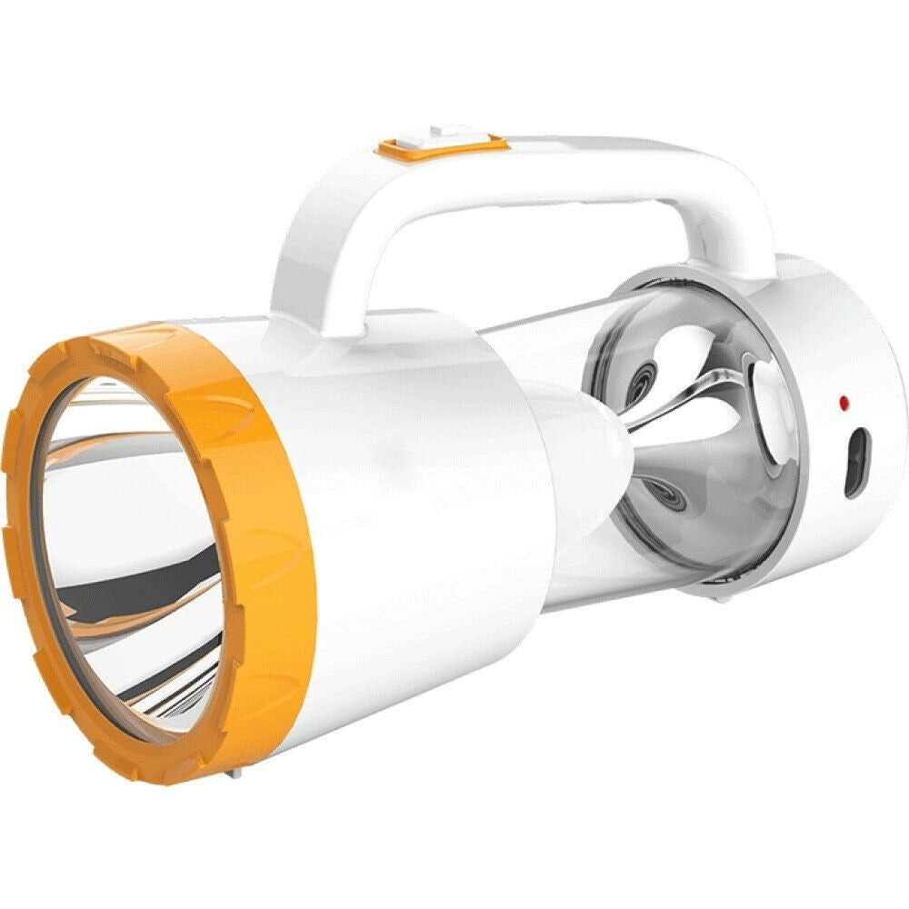Trade Shop - Torcia Lanterna Lampada Ricaricabile Led 250lm Con Pannello Solare Usb Dd-161016 -
