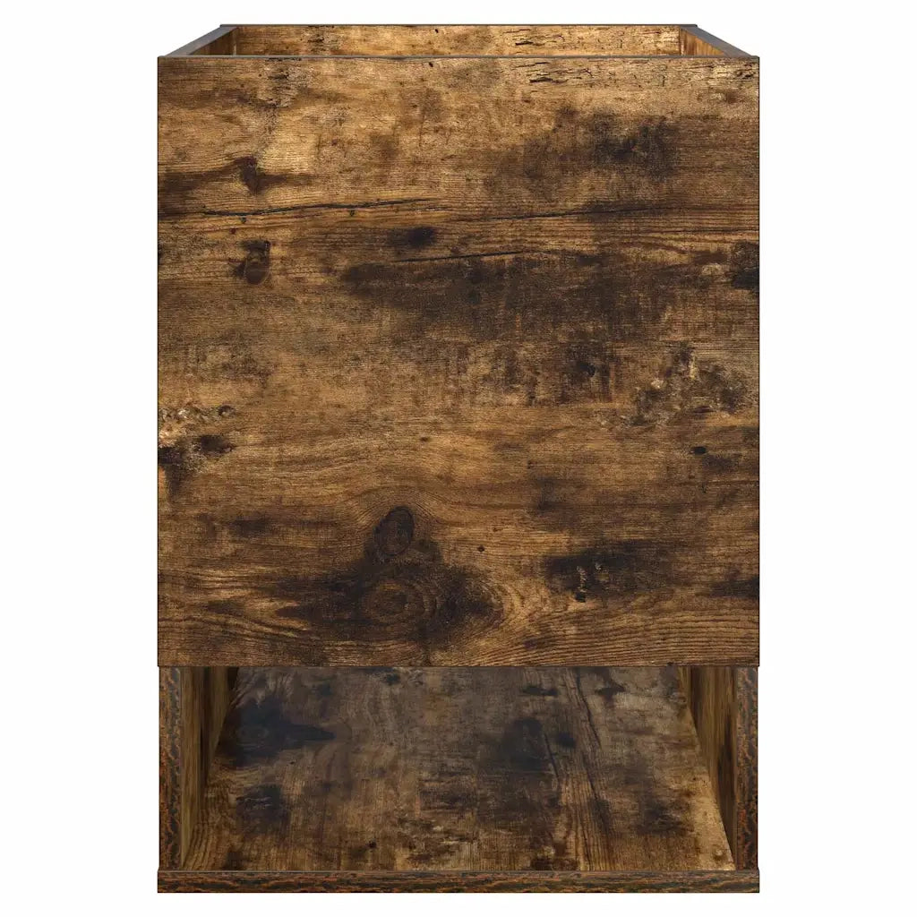 Tavolino Rovere fumé 40 x 40 x 56 cm Legno ingegnerizzato 890952