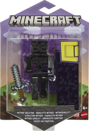 Minecraft Figure Build a portal Wither Skeleton,Mattel, Eta 6+