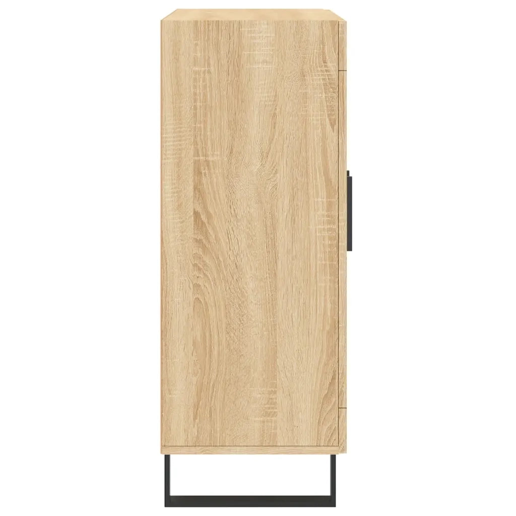 Credenza Rovere Sonoma 69,5x34x90 cm in Legno Multistrato 830223