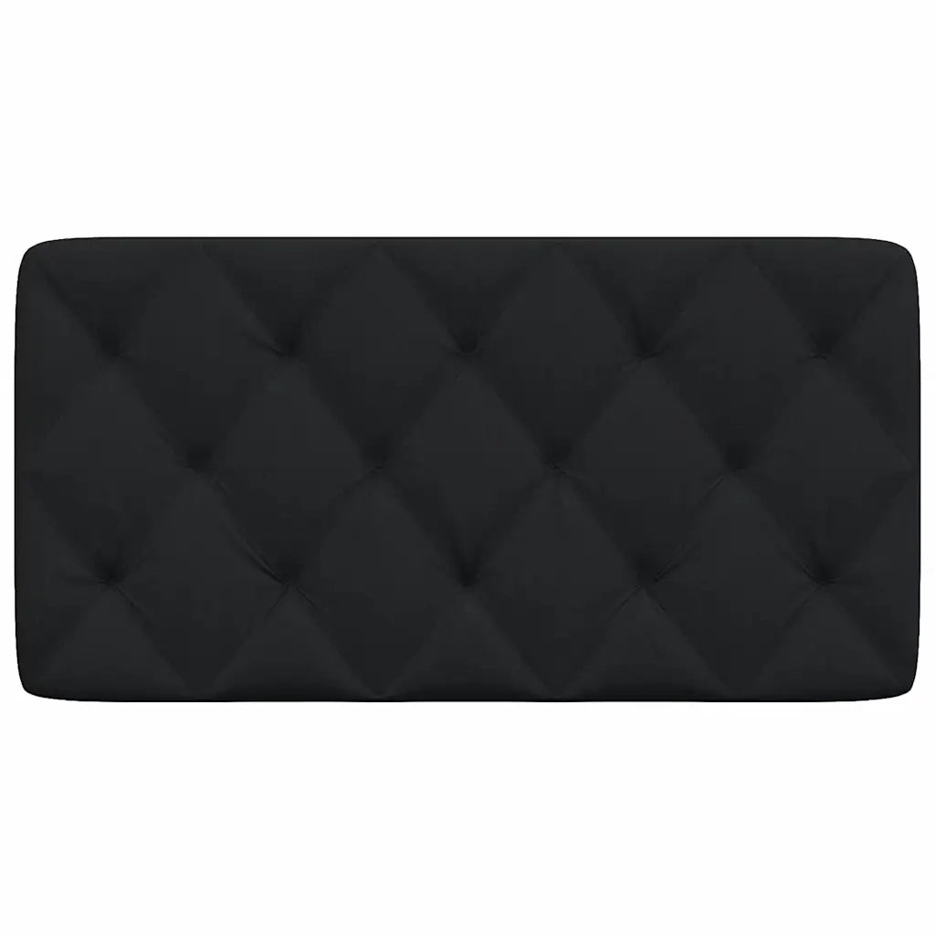 Cuscino Testiera Nero 100 cm in Tessuto 4019207