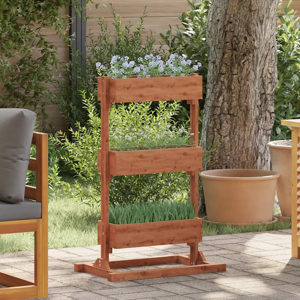 Fioriera 52x30x78 cm in Legno di Abete 47249