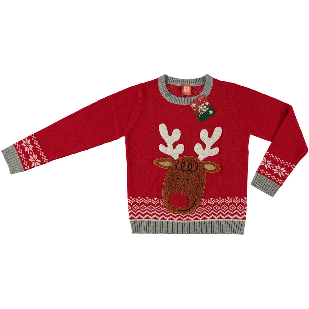 Maglione X-mas natalizia Bimbo/a