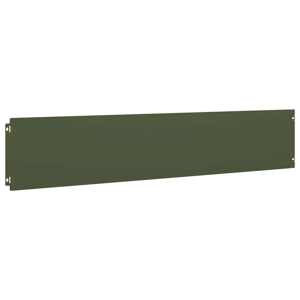 Bordura per Prato 10 pz 20 x 103 cm Acciaio laminato a freddo 860157