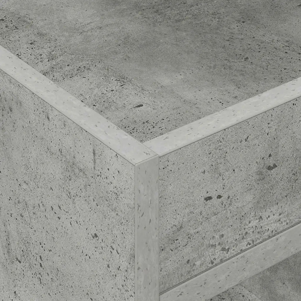 Tavolino Grigio cemento 40 x 40 x 56 cm Legno ingegnerizzato 890950