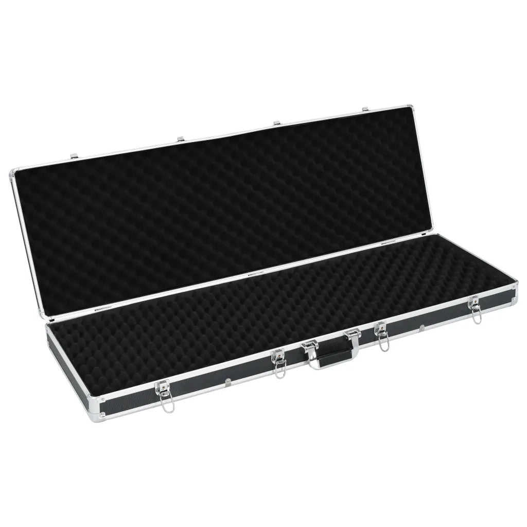 Custodia per Pistola Nera 118x38x12 cm in Alluminio 91863