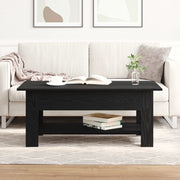 Tavolino da caffÃ¨ vMix in Nero Rovere 102x55x42 cm in Legno Ingenerizzato