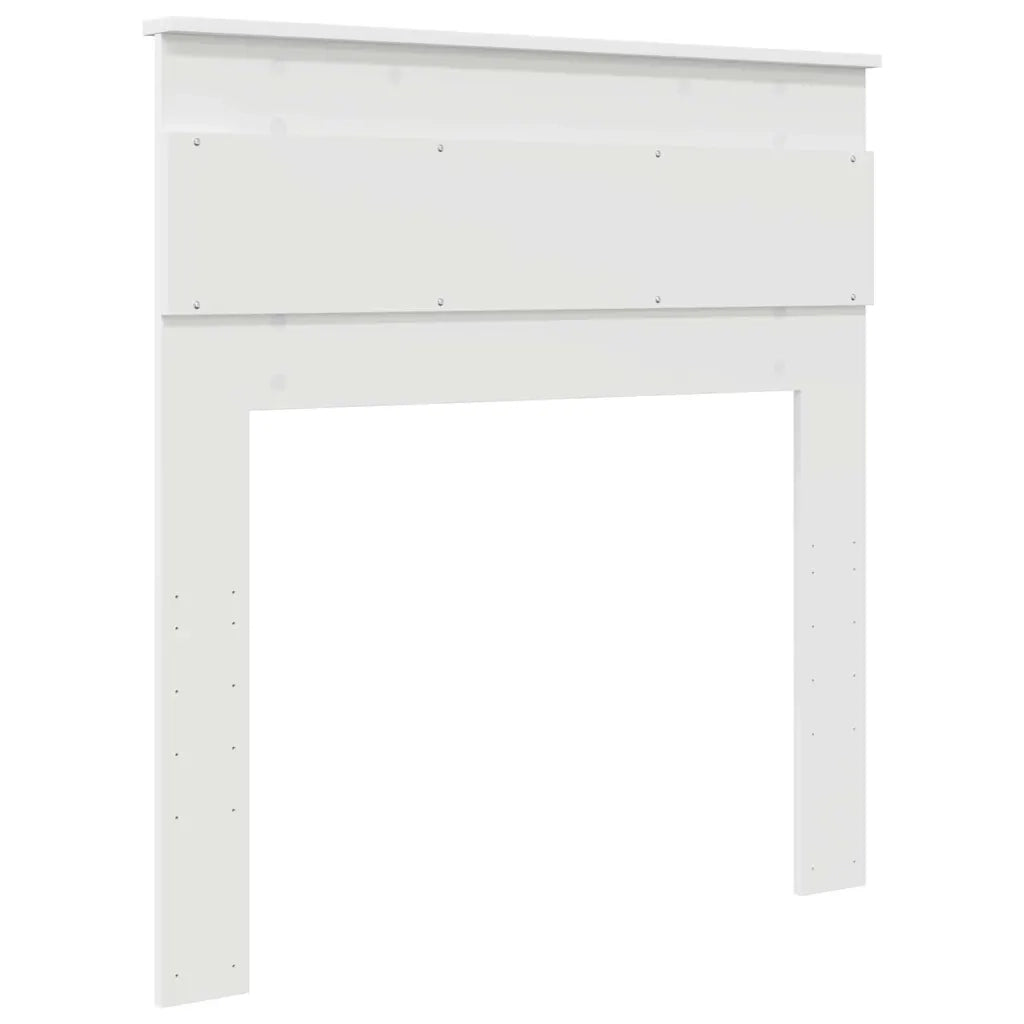 Testiera-Testata-Testiera Decorativa Bianco 80 cm Legno multistrato 580655