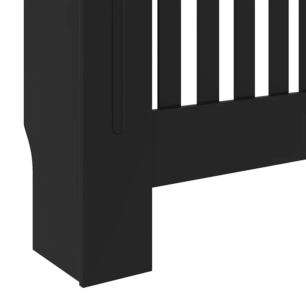 Copertura per Radiatore Nera in Legno Multistrato 78 cm CFW8356608