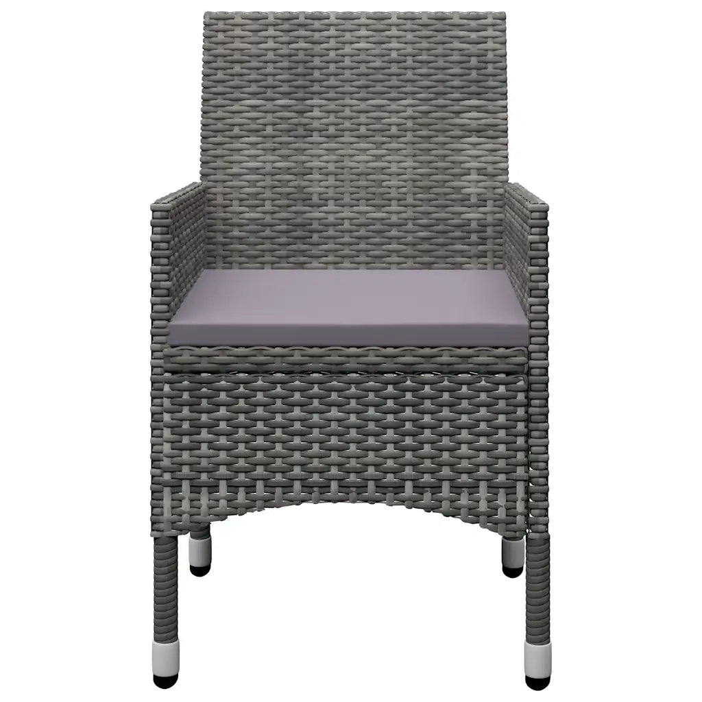Set da Pranzo da Giardino 9 pz Grigio 3067860