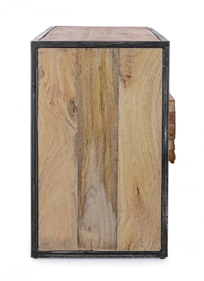 Mobile TV 2 Cassetti 145x40x60 cm in Legno