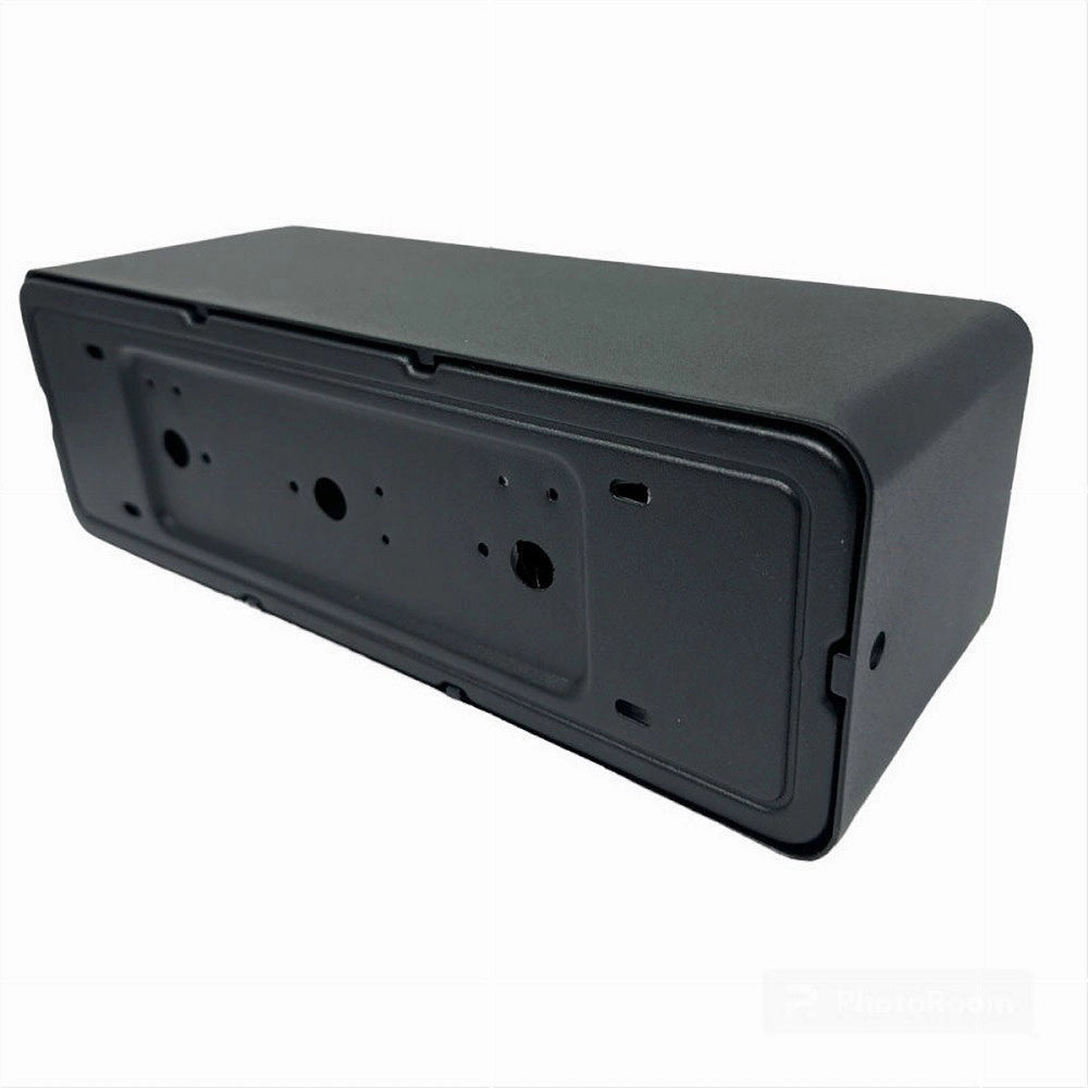 Trade Shop - Porta Faretto Triplo Orientabile Da Soffitto Nero Per Faretto Gu10 Gu5.3 P34-n3 -